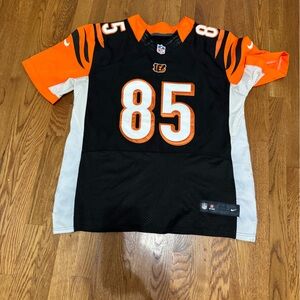 NFL Black and Orange Men's Jersey